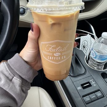Foxtail Coffee - Sugar free vanilla and honey latte with almond milk - Coffee Roasteries Near Me - Sarasota, Florida