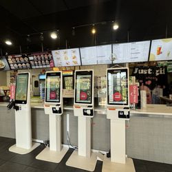 Main ordering area - kiosks