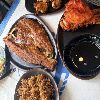 Hamido Seafood - Fried Tiger Shrimp ( lb) Rice Branzino Bran Grilled (Radda) 40 Minutes Prep Time, lobster - Seafood Near Me - Astoria, New York