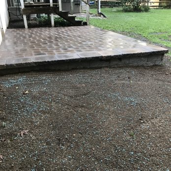 Ancone Landscaping - A new patio installation completed by our team. - Landscaping Near Me Ancone Landscaping - A new patio installation completed by our team. - Landscaping Near Me