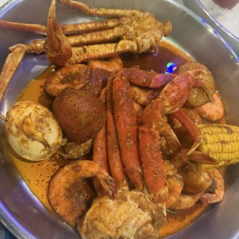 Cajun Crackin - Combo 1 / 套餐1  《0.5蟹腿0.5虾1玉米1土豆1蛋1香肠》 - Seafood Near Me - Las Vegas, Nevada