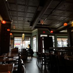 Sawasdee Danvers - Ambience at lunch -- lighter inside than the photo makes it look