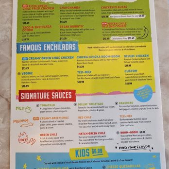 Chuy's - Menu - Tex-Mex Near Me - Cedar Park, Texas Chuy's - Menu - Tex-Mex Near Me - Cedar Park, Texas