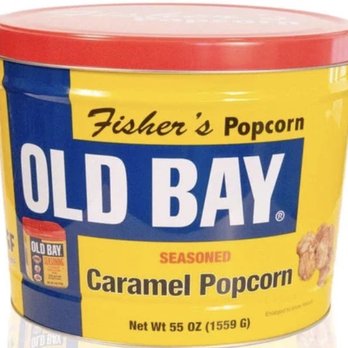 Fisher's Popcorn - Cool tin but you pick whats inside - Popcorn Shops Near Me - Ocean City, Maryland