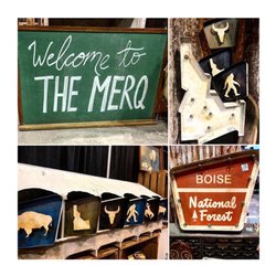 The Merq - Metal Idaho Signs