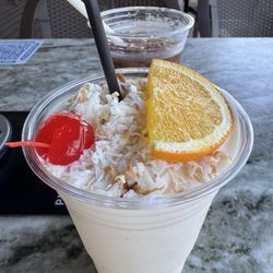 Grouper Shack - Dessert FIRST!!! Mix it up  Lady tender very kind of U  mmmmmm wow