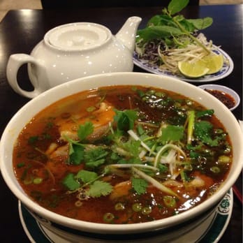 Pho Oceanside - Spicy beef Pho and tea! - Vietnamese Near Me - Oceanside, California