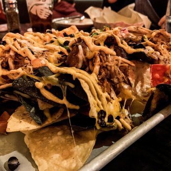 Red House - The Loaded Pork Nachos - New American Near Me - Deep River, Connecticut Red House - The Loaded Pork Nachos - New American Near Me - Deep River, Connecticut