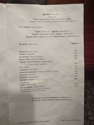 Menu photo 2 Ping's Sakura Stockholm, AB