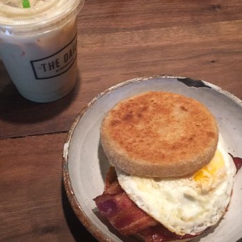 The Daily - Bacon English muffin and coconut cold brew - Coffee & Tea Near Me - Charleston, South Carolina The Daily - Bacon English muffin and coconut cold brew - Coffee & Tea Near Me - Charleston, South Carolina