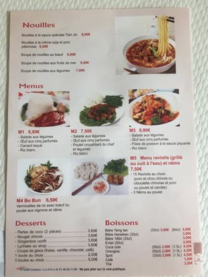 Menu photo 1 Chez Ravioli Chen Chen Paris, 75