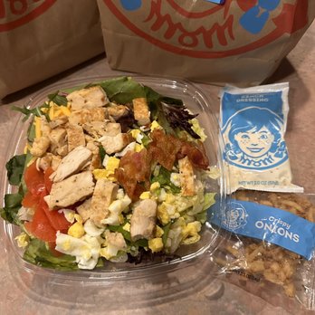 Wendy's - Cobb Salad $8.19. Delicious choice on 4/11/2023. - Burgers Near Me - Hobbs, New Mexico