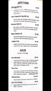 Menu photo 8 Thai Number 9 Grand Junction, CO