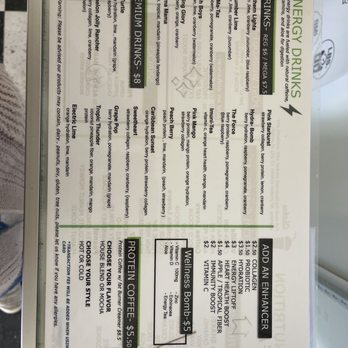 The Nutrition Factor  - Menu - Coffee & Tea Near Me - Clovis, California