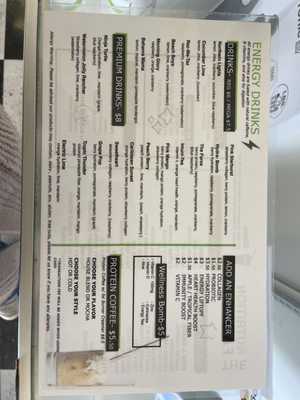 Menu photo 1 The Nutrition Factor  Clovis, CA