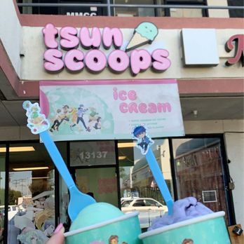 tsun scoops - The Meloncholy of Honeyhi Dewzumiya (honeydew) and uwube (ube) icecream - Ice Cream & Frozen Yogurt Near Me - Garden Grove, California tsun scoops - The Meloncholy of Honeyhi Dewzumiya (honeydew) and uwube (ube) icecream - Ice Cream & Frozen Yogurt Near Me - Garden Grove, California