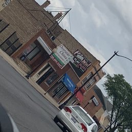 View of restaurant from my parked car. View of restaurant from my parked car.