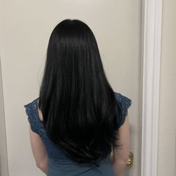 My hair after the cut