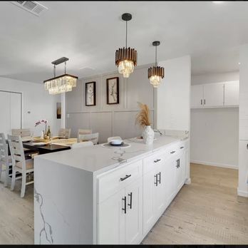 Ark Depot - the kitchen and dining area - Flooring Near Me - Dallas, Texas