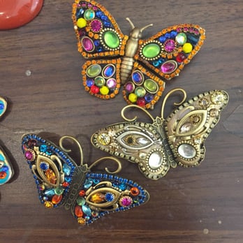 Michal Golan - Butterfly pins in the making. - Jewelry Near Me - New York, New York