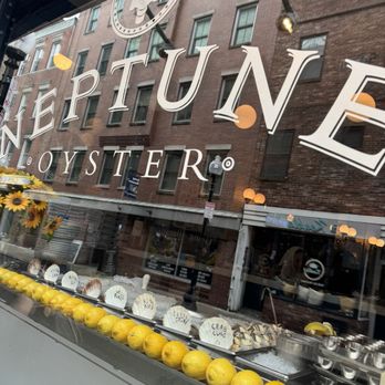 Neptune Oyster - Standing outside - Seafood Near Me - Boston, Massachusetts