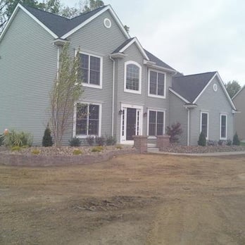 Fadale Enterprises - Newly built home, landscape, drainage, and retaining wall installed by Fadale Enterprises, Inc. crew 2010 - Waterproofing Near Me - Fredonia, New York Fadale Enterprises - Newly built home, landscape, drainage, and retaining wall installed by Fadale Enterprises, Inc. crew 2010 - Waterproofing Near Me - Fredonia, New York