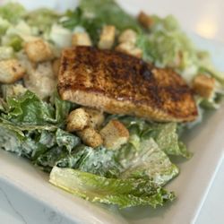 Blue Lagoon Bar and Grill - Caesar Salad with Salmon
