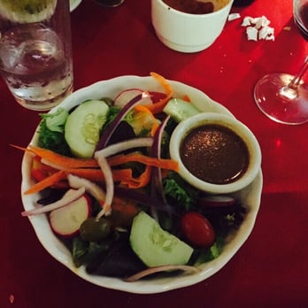 Di Lisio's - Fresh and colorful house salad. - Italian Near Me - Winston-Salem, North Carolina