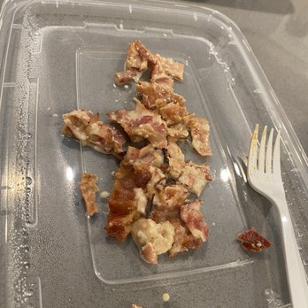 HT Seafood Company - The bacon that was all over our Steamed Mussels - Seafood Near Me - Pearland, Texas