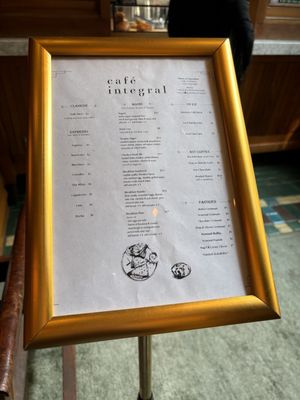 Menu photo 1 Cafe Integral Los Angeles, CA