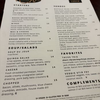 The Monkey Cat - Menu - New American Near Me - Auburn, California
