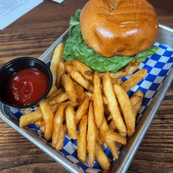 The Atlantic - DOUBE PATTY GRIDDLE BURGER - Seafood Near Me - Virginia Beach, Virginia The Atlantic - DOUBE PATTY GRIDDLE BURGER - Seafood Near Me - Virginia Beach, Virginia
