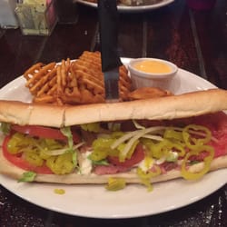 Riverstone Lounge & Grill & Night Club - Italian hoagie- really tasty- bread makes it!