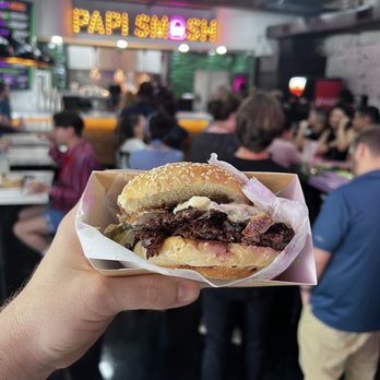 Papi Smash'd Burger - Smash burger - Burgers Near Me - Orlando, Florida Papi Smash'd Burger - Smash burger - Burgers Near Me - Orlando, Florida