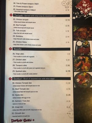 Menu photo 1 Momo Sushi Vancouver, BC Menu photo 1 Momo Sushi Vancouver, BC