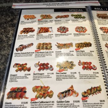 Cha Cha Sushi - Menu - Sushi Bars Near Me - San Jose, California