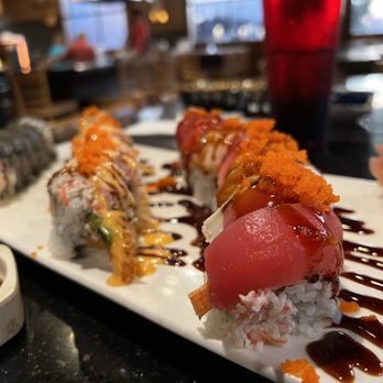 Nagoya Cafe - a plate of sushi and sauces - Japanese Near Me - Baton Rouge, Louisiana Nagoya Cafe - a plate of sushi and sauces - Japanese Near Me - Baton Rouge, Louisiana