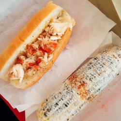 Bun Appetit - Lobster Roll and Mexican Grilled Corn