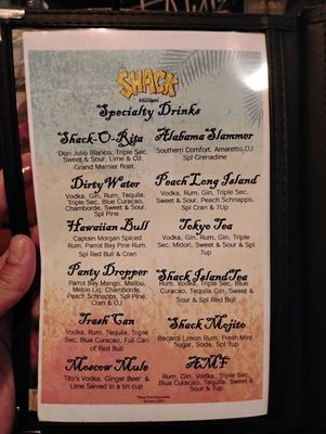 Menu photo 3 The Shack - Mililani Mililani, HI