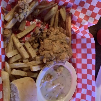 Lone Star Cafe - Sorry, I already dived into this basket of deliciousness before remembering to take a picture. - Seafood Near Me - El Campo, Texas Lone Star Cafe - Sorry, I already dived into this basket of deliciousness before remembering to take a picture. - Seafood Near Me - El Campo, Texas