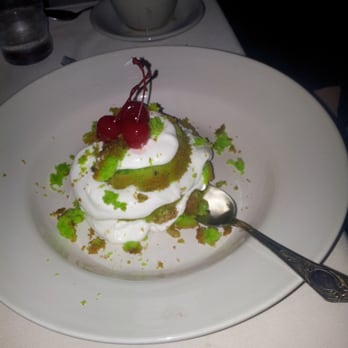 Cheryl's - Pistachio cake without strawberries - New American Near Me - Fulton, Texas