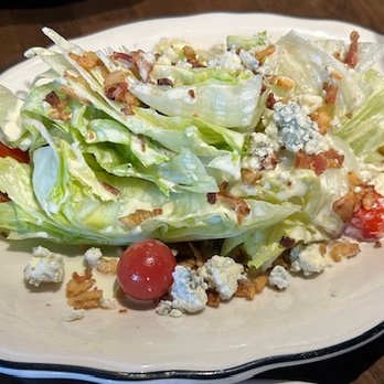 The Chalkboard Kitchen + Bar - A version of a Wedge Salad - New American Near Me - Tulsa, Oklahoma The Chalkboard Kitchen + Bar - A version of a Wedge Salad - New American Near Me - Tulsa, Oklahoma
