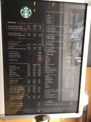 Menu photo 2 Starbucks Serris, 77