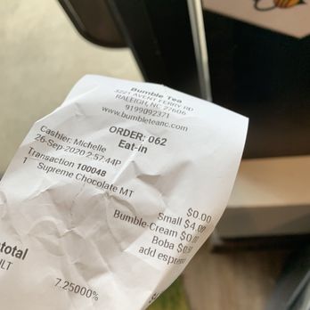 Bumble Tea - Coffee & Tea Near Me - Raleigh, North Carolina