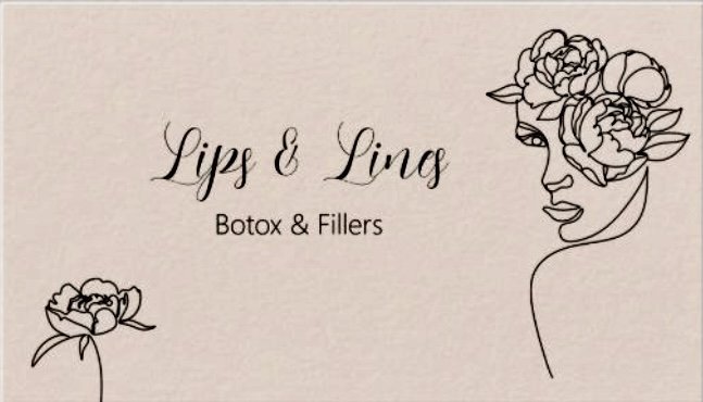 Lips & Lines Logo