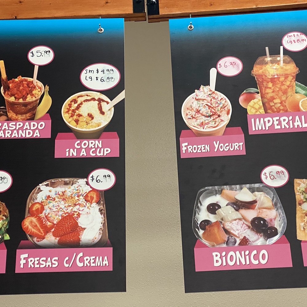 Helados Aranda - Menu - Ice Cream & Frozen Yogurt Near Me - San Antonio, Texas