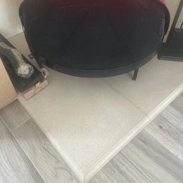 Hearth installed by Studio Design.. Hearth installed by Studio Design..