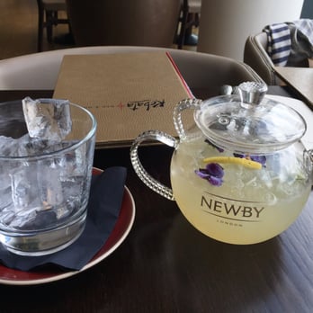 Robata Bar and Grill - Lemon and ginger Ice tea served as part of first wave of Asian high tea - Bars Near Me - Marston Green, XWM