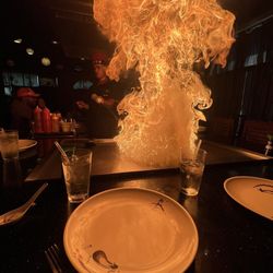 Tomo Japanese Steakhouse and Sushi Bar - Fire ball