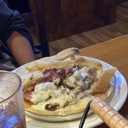 Gorgonzola Cheese Fries with Bacon